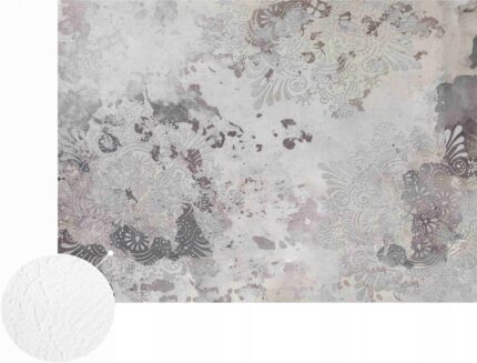 Fototapeta 3D Beton Mandala tapeta do sypialni salonu PREMIUM Na Wymiar