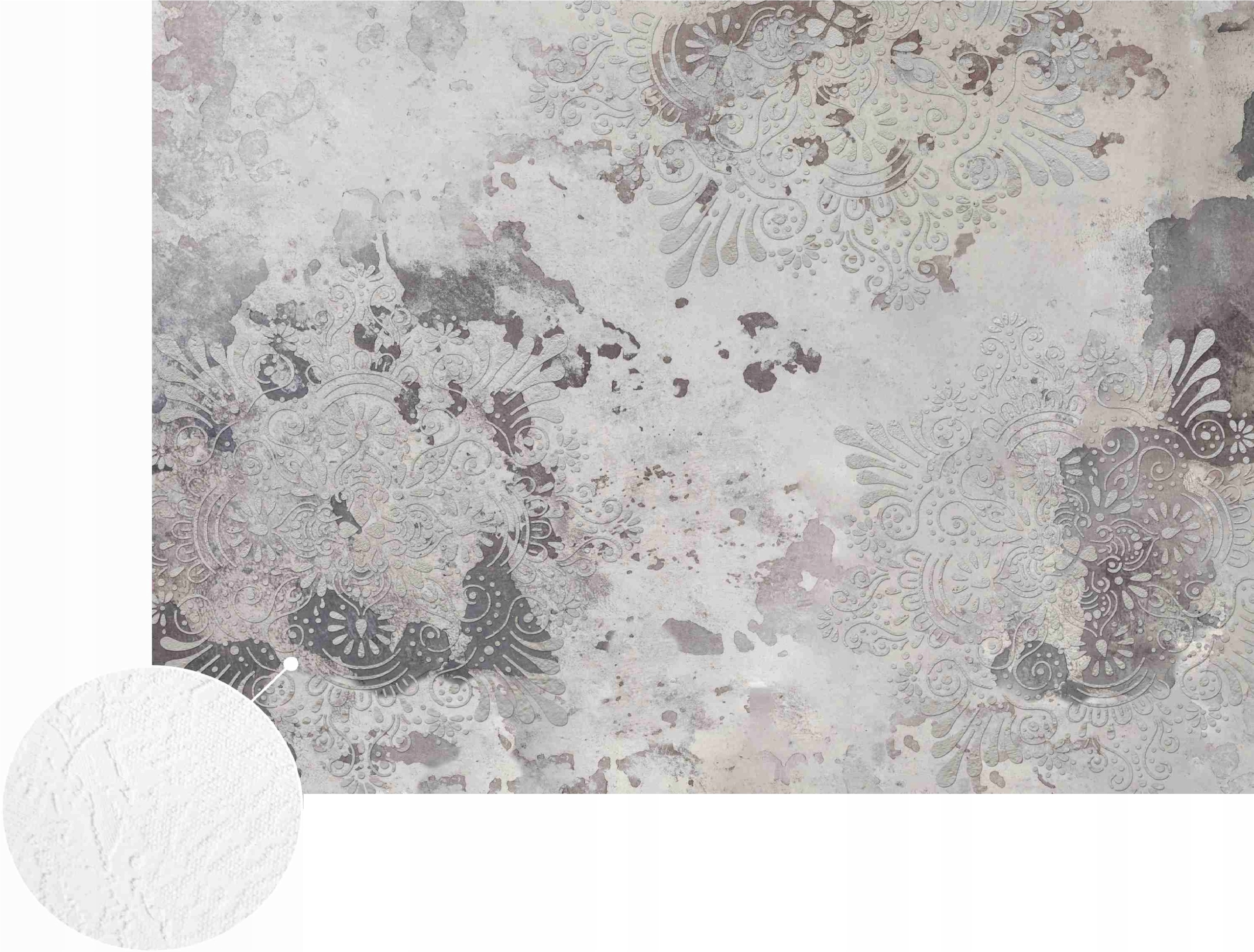 d15315604e7890821240bee5a527 Fototapeta 3D Beton Mandala tapeta do sypialni salonu PREMIUM Na Wymiar - obrazek 1